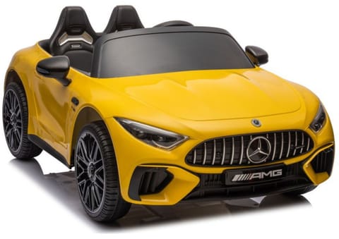 ⁨Auto Na Akumulator Mercedes AMG SL63 Żółty Lakierowany⁩ w sklepie Wasserman.eu