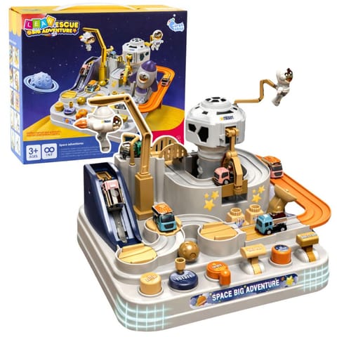 ⁨Kosmiczny Tor Interaktywny Baza Kosmiczna 10 Mechanicznych Aktywności⁩ w sklepie Wasserman.eu