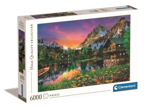 ⁨Clementoni Jigsaw Puzzle 6000el Alpine Lake 36531 p4⁩ at Wasserman.eu