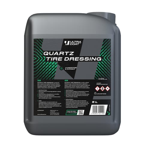 ⁨Ultracoat Quartz Tire Dressing 5L - dressing do opon z dodatkiem kwarcu⁩ w sklepie Wasserman.eu