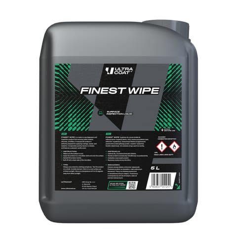 ⁨Ultracoat Finest Wipe 5L - produkt do odtłuszczania lakieru⁩ w sklepie Wasserman.eu
