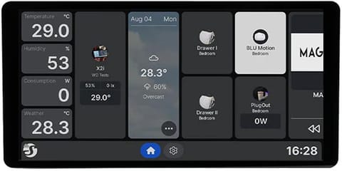 ⁨Shelly Wall Display X2i Black⁩ w sklepie Wasserman.eu
