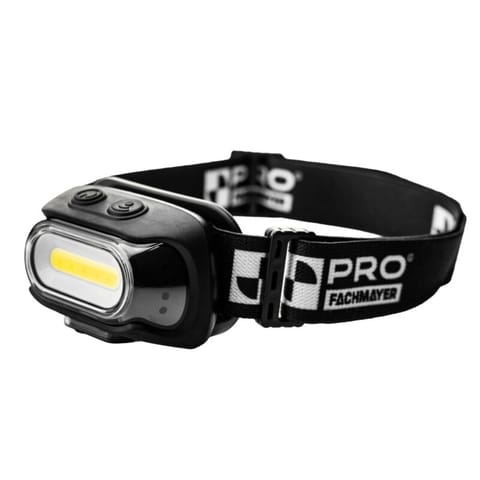 ⁨LATARKA CZOŁOWA LED Z AKU. I CZUJNIKIEM RUCHU 300LM⁩ w sklepie Wasserman.eu