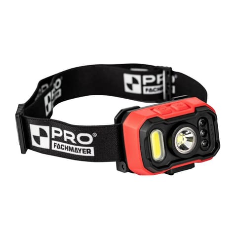 ⁨LATARKA CZOŁOWA LED Z AKU. I CZUJNIKIEM RUCHU 800LM⁩ w sklepie Wasserman.eu