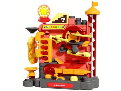 ⁨Kulkowy Tor Przeszkód Zjeżdżalnia Zjazd Dla Kulek Kulodrom Zabawka interaktywna⁩ w sklepie Wasserman.eu