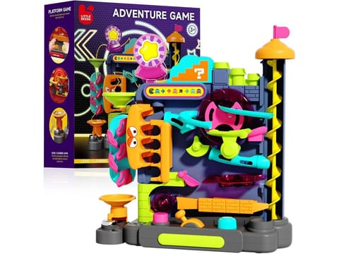 ⁨Kulkowy Tor Przeszkód Zjeżdżalnia Zjazd Dla Kulek Kulodrom Zabawka interaktywna⁩ w sklepie Wasserman.eu