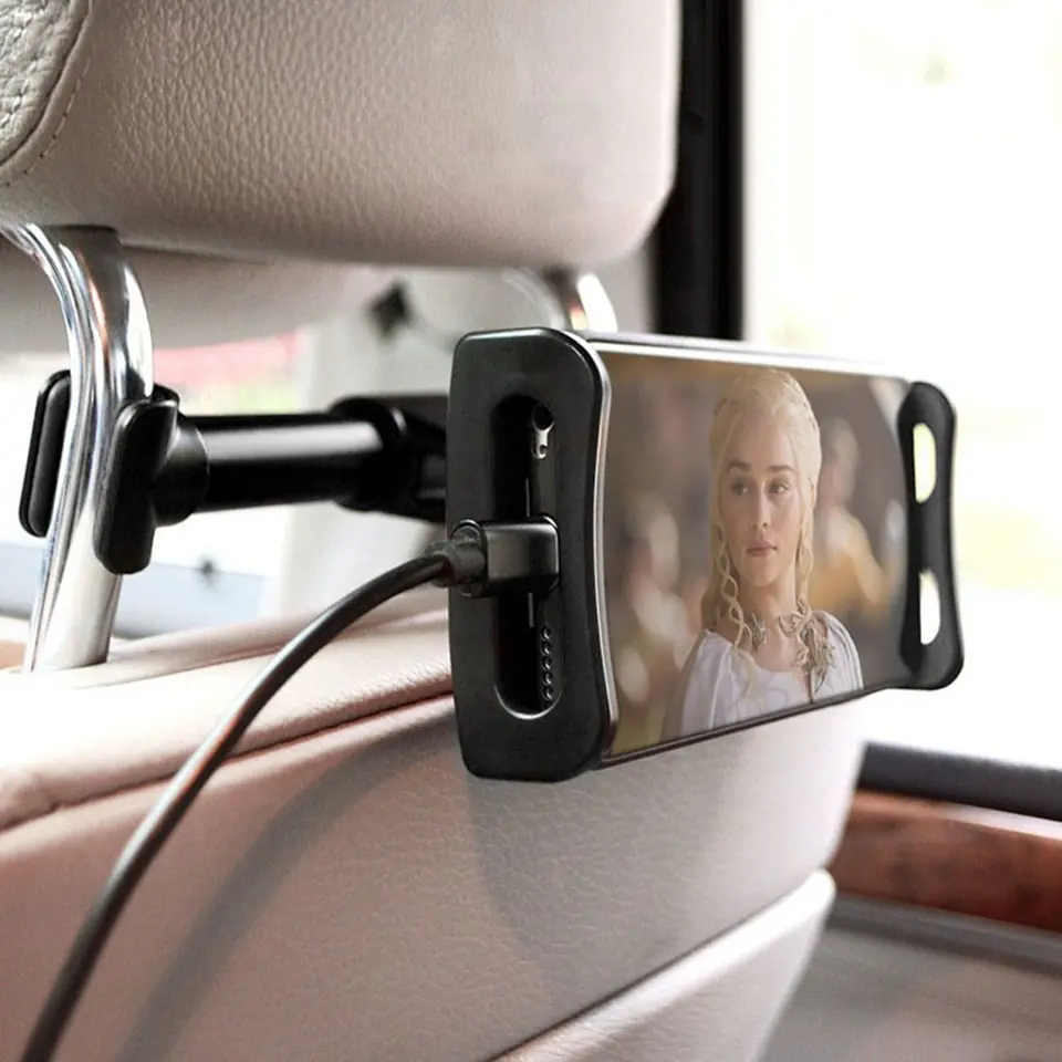 ⁨Maclean Car Tablet Holder, Headrest Mount, Universal, 360° rotation MC-894⁩ at Wasserman.eu