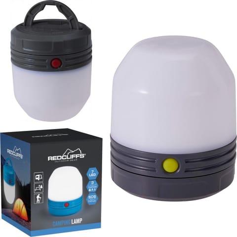LATARKA LAMPKA TURYSTYCZNA 8x9CM SZARA REDCLIFFS w sklepie Wasserman.eu