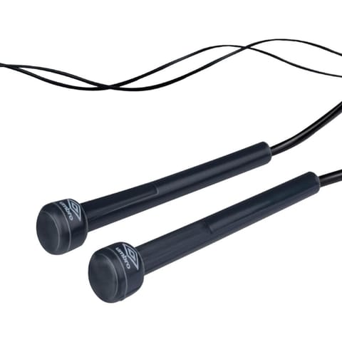 Umbro - Skakanka szybkościowa regulowana PVC 280 cm (czarny) w sklepie Wasserman.eu