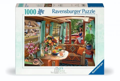 ⁨Puzzle 1000 Canal Boat⁩ w sklepie Wasserman.eu