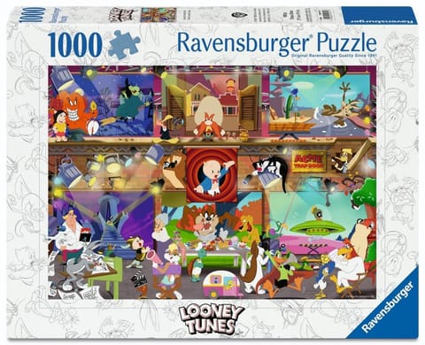 ⁨Puzzle 1000 Looney Tunes Studio⁩ w sklepie Wasserman.eu