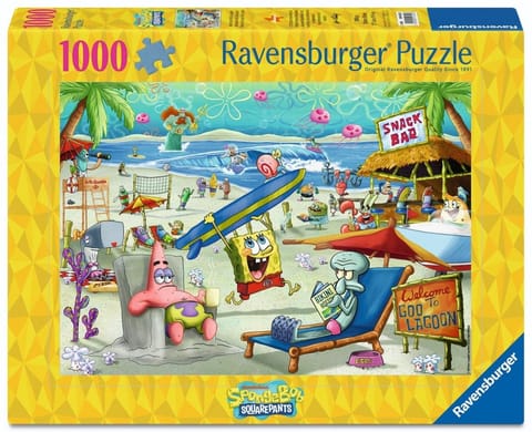 ⁨Puzzle 1000 Spongebob⁩ w sklepie Wasserman.eu