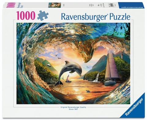 ⁨Puzzle 1000 Sunset Splash⁩ w sklepie Wasserman.eu
