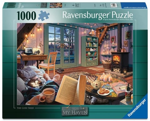 ⁨Puzzle 1000 The Cosy Shed⁩ w sklepie Wasserman.eu