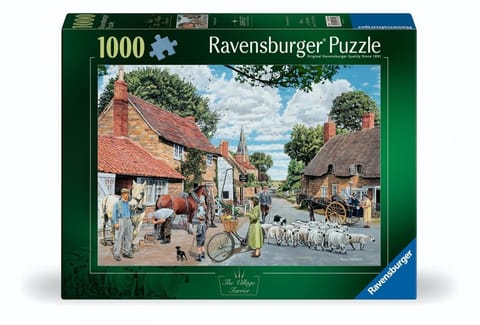 ⁨Puzzle 1000 The Village Farrier⁩ w sklepie Wasserman.eu