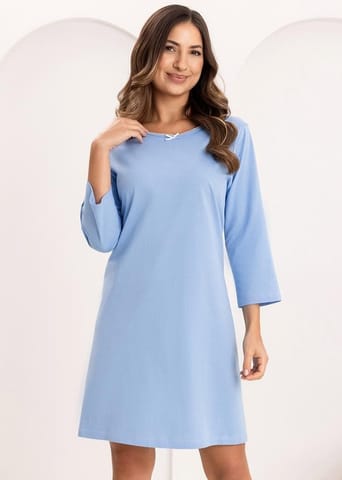 ⁨KOSZULA REGINA 179 NIEBIESKI (kolor niebieski, rozmiar XL)⁩ w sklepie Wasserman.eu