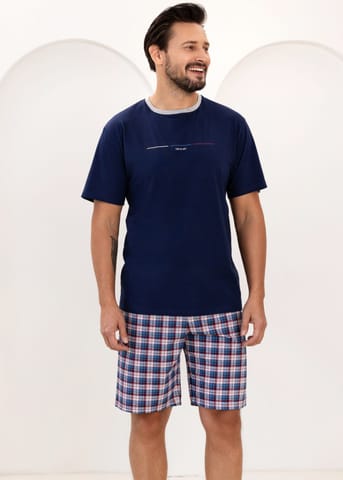 ⁨PIŻAMA REGINA MĘSKA 502 GRANAT XXL-3XL (kolor granat, rozmiar XXL)⁩ w sklepie Wasserman.eu