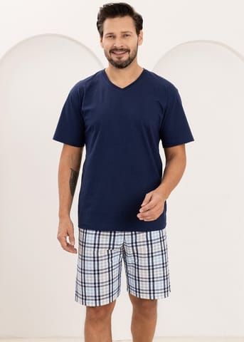 ⁨PIŻAMA REGINA MĘSKA 505 GRANAT (kolor granat, rozmiar XL)⁩ w sklepie Wasserman.eu