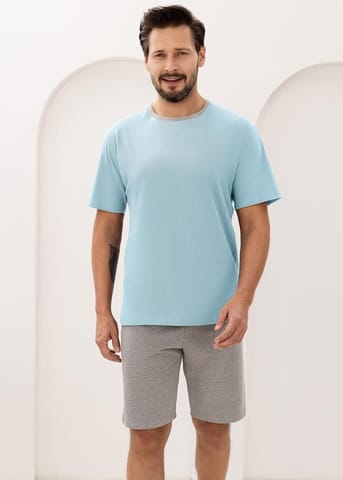 ⁨PIŻAMA REGINA MĘSKA 508 TURKUS (kolor turkus, rozmiar XL)⁩ w sklepie Wasserman.eu