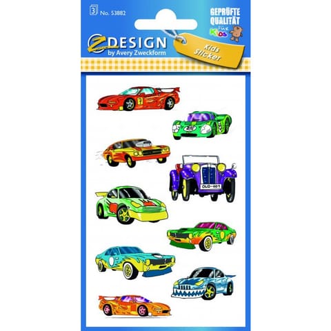 ⁨Naklejki ZF Samochody 53882 Z-DESIGN KIDS AVERY ZWECKFORM⁩ w sklepie Wasserman.eu