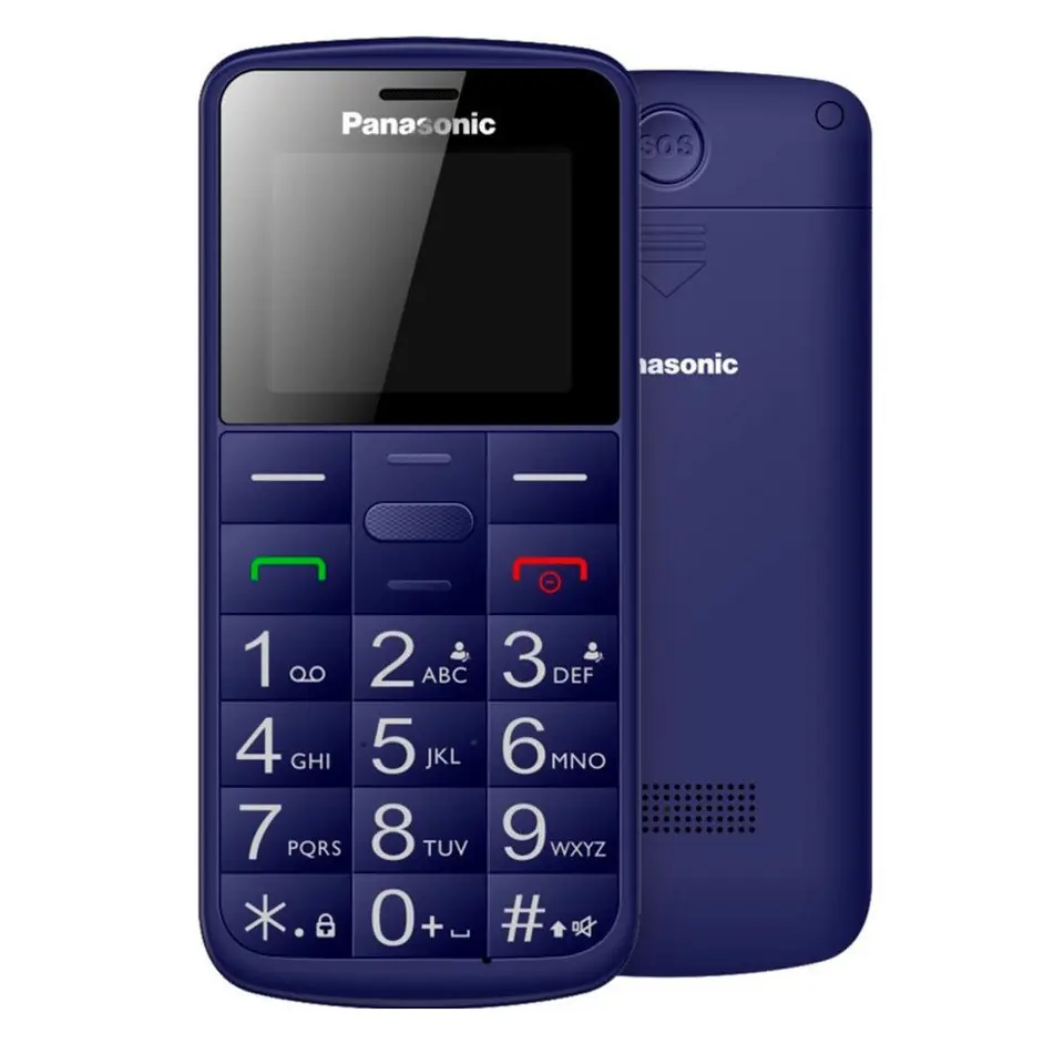 Panasonic KX-TU110 4.5 cm (1.77") Blue Feature phone at Wasserman.eu