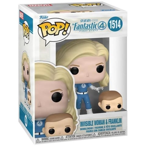 ⁨Figurka Funko POP Invisible Woman and Franklin⁩ w sklepie Wasserman.eu