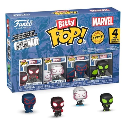⁨Figurka Funko POP Marvel: Miles Morales 4-pak mix⁩ w sklepie Wasserman.eu