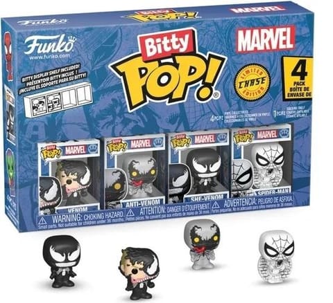 ⁨Figurka Funko POP Marvel: Venom 4-pak mix⁩ w sklepie Wasserman.eu