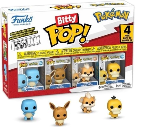⁨Figurka Funko POP Pokemon: Squirtle 4-pak mix⁩ w sklepie Wasserman.eu