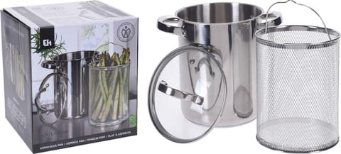 ⁨Asparagus pot 16XH21CM 4,2L⁩ at Wasserman.eu