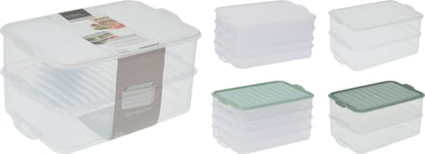 ⁨ZESTAW PUDEŁEK DO PRZECHOWYWANIA 2 SZT 2⁩ w sklepie Wasserman.eu