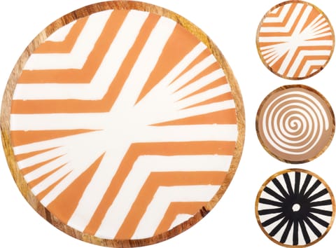 ⁨TALERZ 3 RODZAJE DESIGN 25CM⁩ w sklepie Wasserman.eu