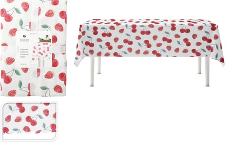 ⁨OBRUS WZÓR WIŚNIOWY 130X1⁩ w sklepie Wasserman.eu