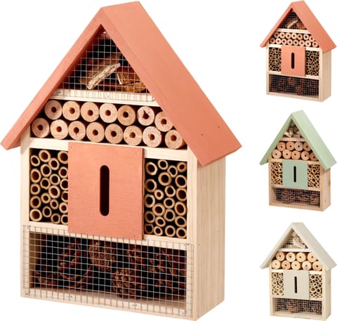 ⁨HOTEL DLA OWADÓW 22X9X29CM 3RODZAJE⁩ w sklepie Wasserman.eu