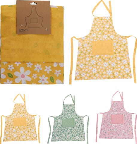 ⁨Fartuch Kwiaty 84X60CM 3 RODZAJE⁩ w sklepie Wasserman.eu