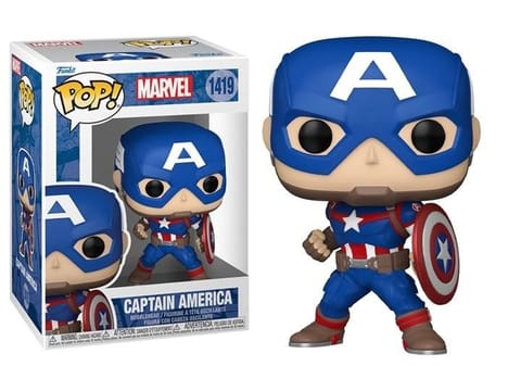 ⁨Funko Figurka POP Marvel: Captain America⁩ w sklepie Wasserman.eu