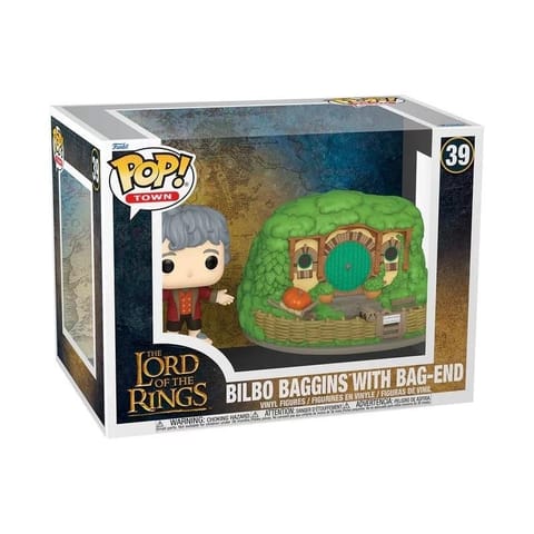⁨Funko Figurka POP Movies: Bilbo Baggins z Bag-End⁩ w sklepie Wasserman.eu