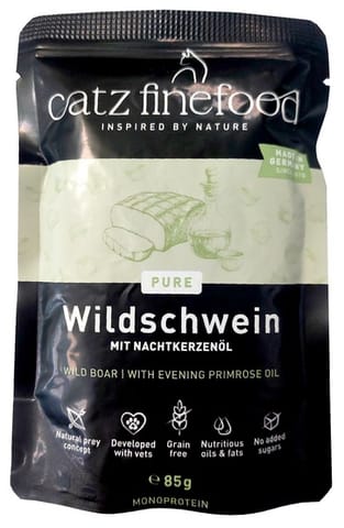 ⁨Catz Finefood Pure Dzik (Purrrr N.109) saszetka 85g⁩ w sklepie Wasserman.eu