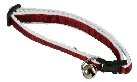 ⁨KERBL Reflexhalsband mit Sicherheitsverschluss für Katzen 10mm, rot [82643]⁩ im Wasserman.eu