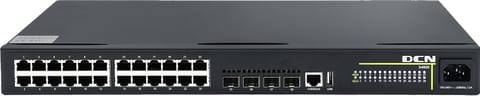 ⁨SWITCH DCN S4600-28P-P-SI-R3.5 24xPoE+/4xSFP (370W)⁩ w sklepie Wasserman.eu