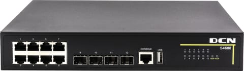 ⁨SWITCH DCN S4600-12X-SI L2 8xRJ45/4xSFP+⁩ w sklepie Wasserman.eu
