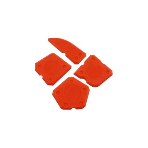 ⁨FIBOR ZESTAW SZPACHELEK DOSILIKONU 4szt 3842⁩ w sklepie Wasserman.eu