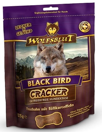 ⁨Wolfsblut Dog Cracker Black Bird - indyk i bataty 225g⁩ w sklepie Wasserman.eu