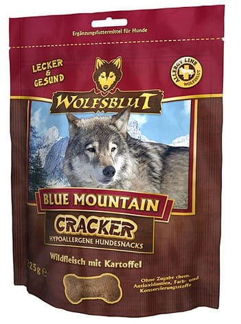 ⁨Wolfsblut Dog Cracker Blue Mountain - dziczyzna i ziemniaki 225g⁩ w sklepie Wasserman.eu