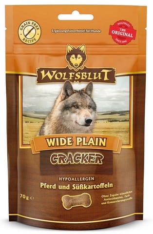 ⁨Wolfsblut Dog Cracker Wide Plain - konina i bataty 70g⁩ w sklepie Wasserman.eu