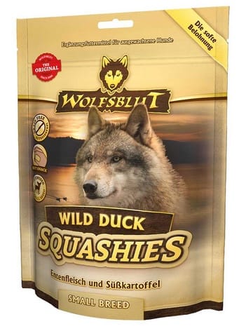 ⁨Wolfsblut Dog Squashies Wild Duck Small - kaczka i bataty 350g⁩ w sklepie Wasserman.eu