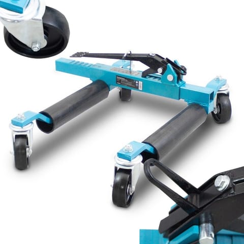 ⁨Wózek mechaniczny manewrowy do 560kg rolkowy do manewrowania samochodem⁩ w sklepie Wasserman.eu