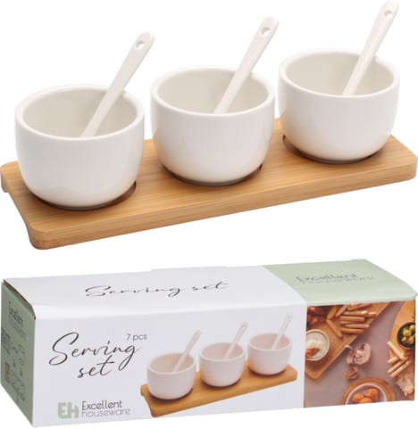 ⁨ZESTAW 3 MISECZEK DO SOSU Z ŁYŻKAMI⁩ w sklepie Wasserman.eu