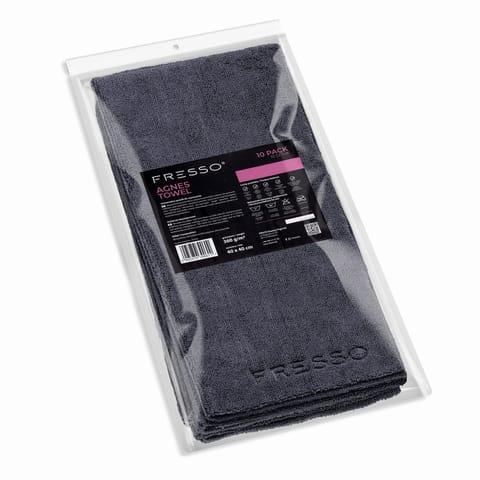 ⁨Fresso Agnes Towel Mikrofibra 360gsm 40x40cm 10 Pack⁩ w sklepie Wasserman.eu