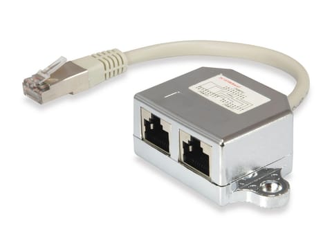 ⁨Equip 2-Port Cat.5E Rj45 Splitter⁩ w sklepie Wasserman.eu